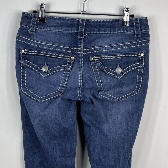 Paisley Sky Skinny Jeans - Picture 5 of 11